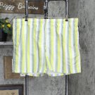 NWT Goodfellow & Co Men's Big & Tall Cabana Striped Swim Trunk 2XL Yellow