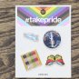 NWT Private Label Pride Equality Pin Set, One Color One Size Multicolor