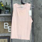 NWT A New Day Women's Terry Tank Top L Blush Pink