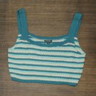 Wild Fable Women's Scoop Neck Sweater Knit Tank Top Teal Blue XL