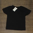 NWT Rabbit Skins Infant Cotton Jersey Tee - 3401 6M Black
