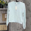 NWT A New Day Women's Crewneck Pullover 564651-1 XS Light Blue