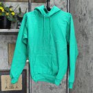 NWT Port & Company Men's Essential Pullover Hooded Sweatshirt PC90H S Kelly Green