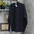 NWT Port & Company Men's Essential Pullover Hooded Sweatshirt PC90H 4XL Black