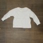 NWT Rabbit Skins Toddler Cotton Jersey Long Sleeve Tee 3311 2T White