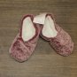 NWT ZUZIFY Women's Faux Fur Pull On Slipper Sock FXL-4179 M / L Red