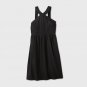 A New Day Women's Plus Size Sleeveless Linen Dress 567718 1X Black