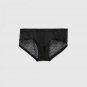 NWT Auden Women's Mesh Hipster Underwear 9002W M Black