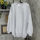 NWT Port & Company Men's Core Fleece Pullover Crewneck Sweatshirt 4XL Sports Gray