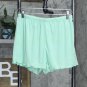 NEW Colsie Women's Pointelle Knit Pajama Shorts 1EE0P Green M