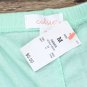 NEW Colsie Women's Pointelle Knit Pajama Shorts 1EE0P Green M