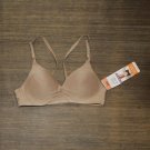 NWT Simply Perfect By Warner's Women's Cooling Wirefree Bra Toasted Almond Brown 36A 36 A
