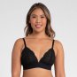NWT All.You.LIVELY Women's Longline Lace Bralette ADR31 L Black