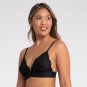 NWT All.You.LIVELY Women's Longline Lace Bralette ADR31 L Black
