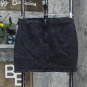 NWT Wild Fable Women's Notch Front Seamed Denim Mini Skirt WB5133KBW 8 Black Wash