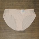 NWT Auden Women's Bonded Micro Bikini with Mesh 551658 L Soft Petal Pink