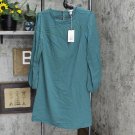 NWT A New Day Women's Long Sleeve Dress 564655 Green S