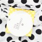NWT Private Label Women's Polka Dot Puff Sleeve Shirtdress PDD-049-2 M Black / White