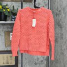 NWT A New Day Women's Crewneck Textured Pullover Sweater 563462-1 XXL Red