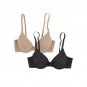NEW Maidenform Self Expressions Women's T-shirt Bra 5701 Black 34B