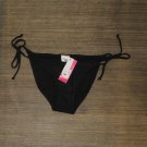 NWT Xhilaration Juniors' String Bikini Bottom XS Black