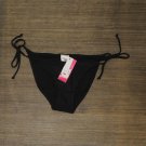 NWT Xhilaration Juniors' String Bikini Bottom XL Black