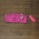 NWT Xhilaration Juniors' Bandeau Bikini Top AFS53T XS Pink