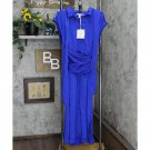 NWT Private Label Women's Tie-Front Shirtdress 78802507 L Blue