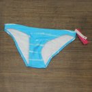NWT Xhilaration Juniors' Cheeky Bikini Bottom AFU42B M Blue
