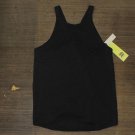 All in Motion Womens Ribbed Athletic Racerback Tank Top 563152 Black S