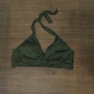 Kona Sol Women's Faux Wrap Halter Bikini Top AFK83D Green D/DD
