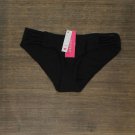 NWT Xhilaration Juniors' Cheeky Bikini Bottom AFK55 M Black