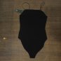 NWT Wild Fable Women's Sleeveless Square Neck Elastic Strap Bodysuit 567551 M Black