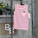 NWT Just One You by Carters Boys Toddler Striped Tank Top Pink Shark 4T