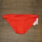 NWT Xhilaration Juniors' Ribbed Cheeky Bikini Bottom AFJ85B S Red