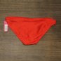 NWT Xhilaration Juniors' Ribbed Cheeky Bikini Bottom AFJ85B S Red