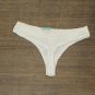 NWT Auden Women's Comfort Thong 0L449 S White