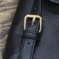 NWT A New Day Zip Top Faux Leather Backpack 52847761 Black One Size