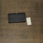 NWT A New Day Women's Tri-Fold Wallet with Kisslock Coin Purse WHKLW One Size Black