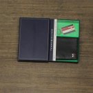 NWT Tommy Hilfiger Men's Genuine Leather Wallet with Key Fob Set 31TL330081 One Size Black