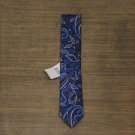 NWT Michael Kors Men's Classic Paisley Tie 7K714024 One Size Navy Blue