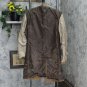 NWT Kenneth Cole Reaction Men's Raburn Wool-Blend Over Coat Slim-Fit TK1204RABU 40R Camel Brown