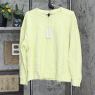 NWT Universal Thread Women's Crewneck Sweatshirt 562901 XXL Yellow Del Sol Print