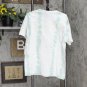 Junk Food Men's Acdc for Those About to Rock Band T-shirt White Blue Tie Dye M