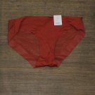 NWT Auden Women's Laser Cut Cheeky Bikini with Mesh Back 00552892 XS Orange