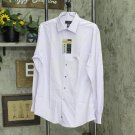 NEW Alfani Men's Slim Fit 4-Way Stretch Geo Print Dress Shirt 100144663MN Lavender M