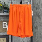 NWT Id Ideology Men's Mesh Break Shorts 100130640MN L Orange Pepper