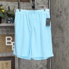 NWT Id Ideology Men's Mesh Break Shorts 100130640MN L Aquatone Blue