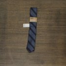 NWT Bar III Men's Marlier Skinny Striped Tie 13C22-2052 One Size Navy Blue