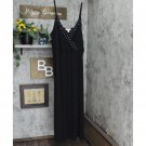 Michael by Michael Kors Plus Size Grommet Wrap Maxi Dress WS280Z503G 1X Black